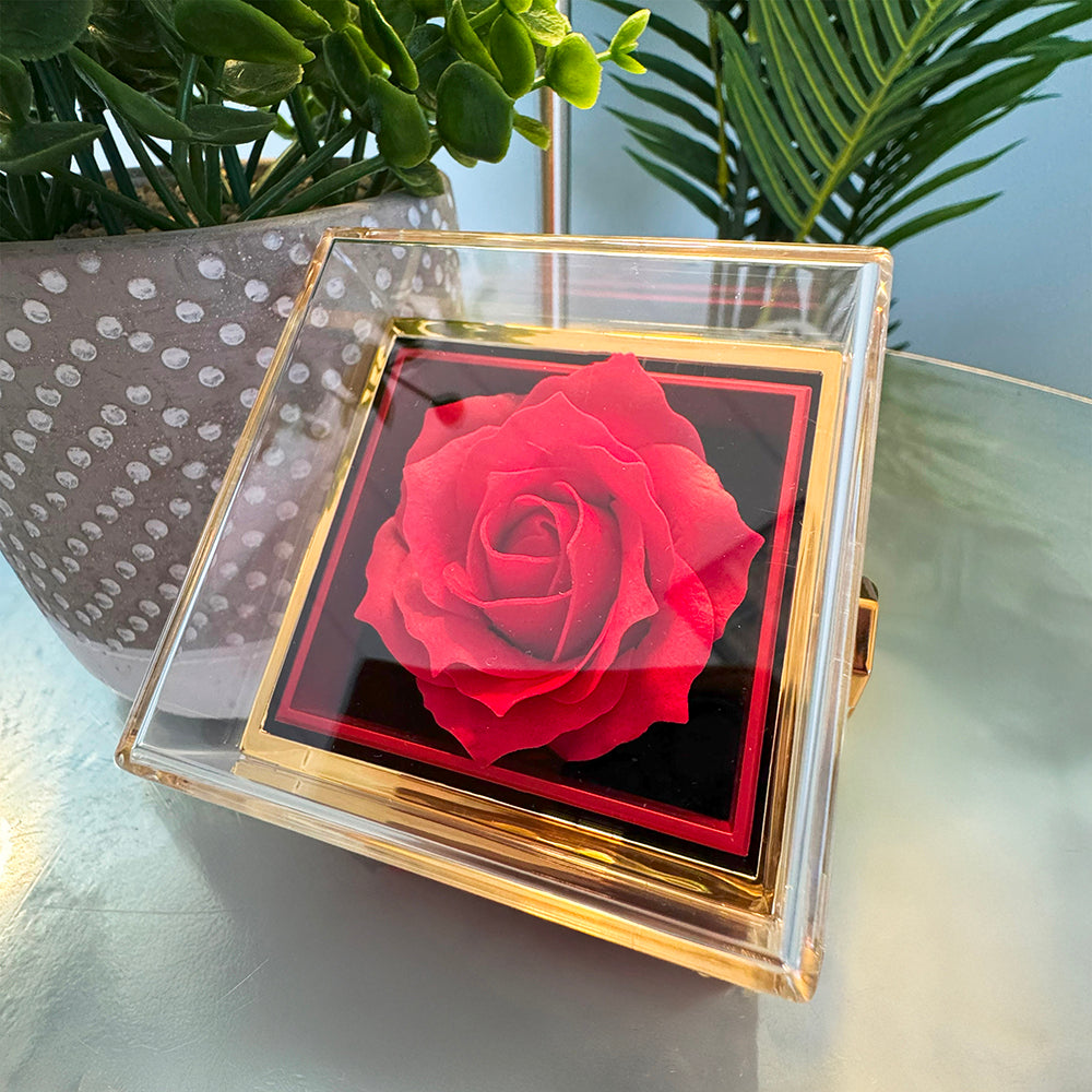 Badass Crown - Daughter Birthday Necklace with Rose Box