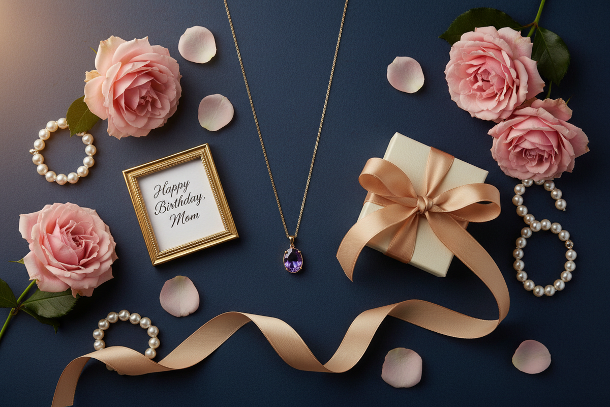 Best personalized birthday gifts for mom — luxury jewelry and keepsakes