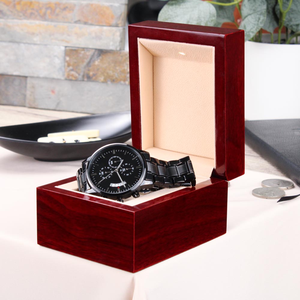 Men's Watch, Godliness Has Value for All Things, 1 Timothy 4:8
