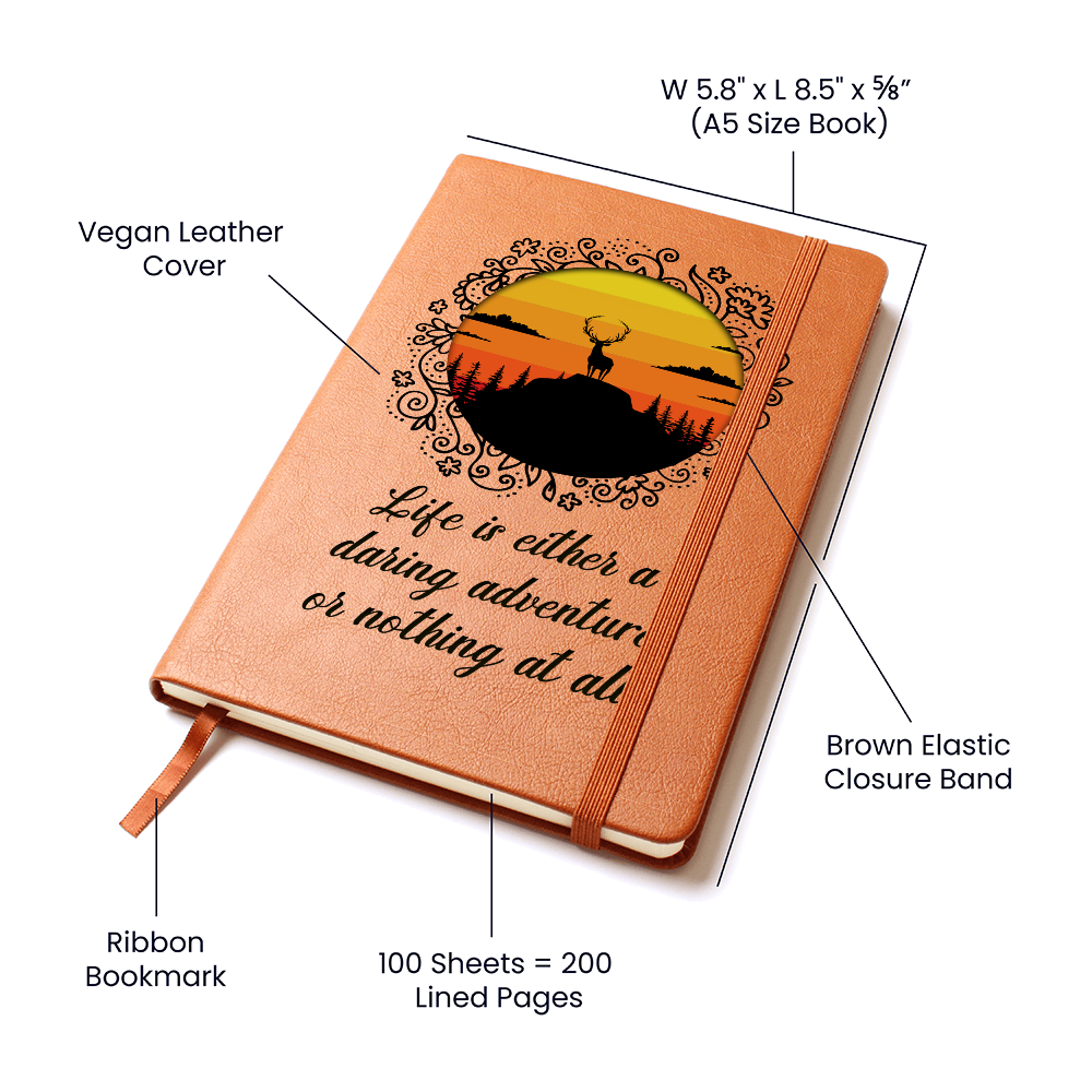 Adventure Seeker Wilderness Sunset Journal
