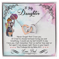 My Baby Girl - Interlocking Heart Necklace