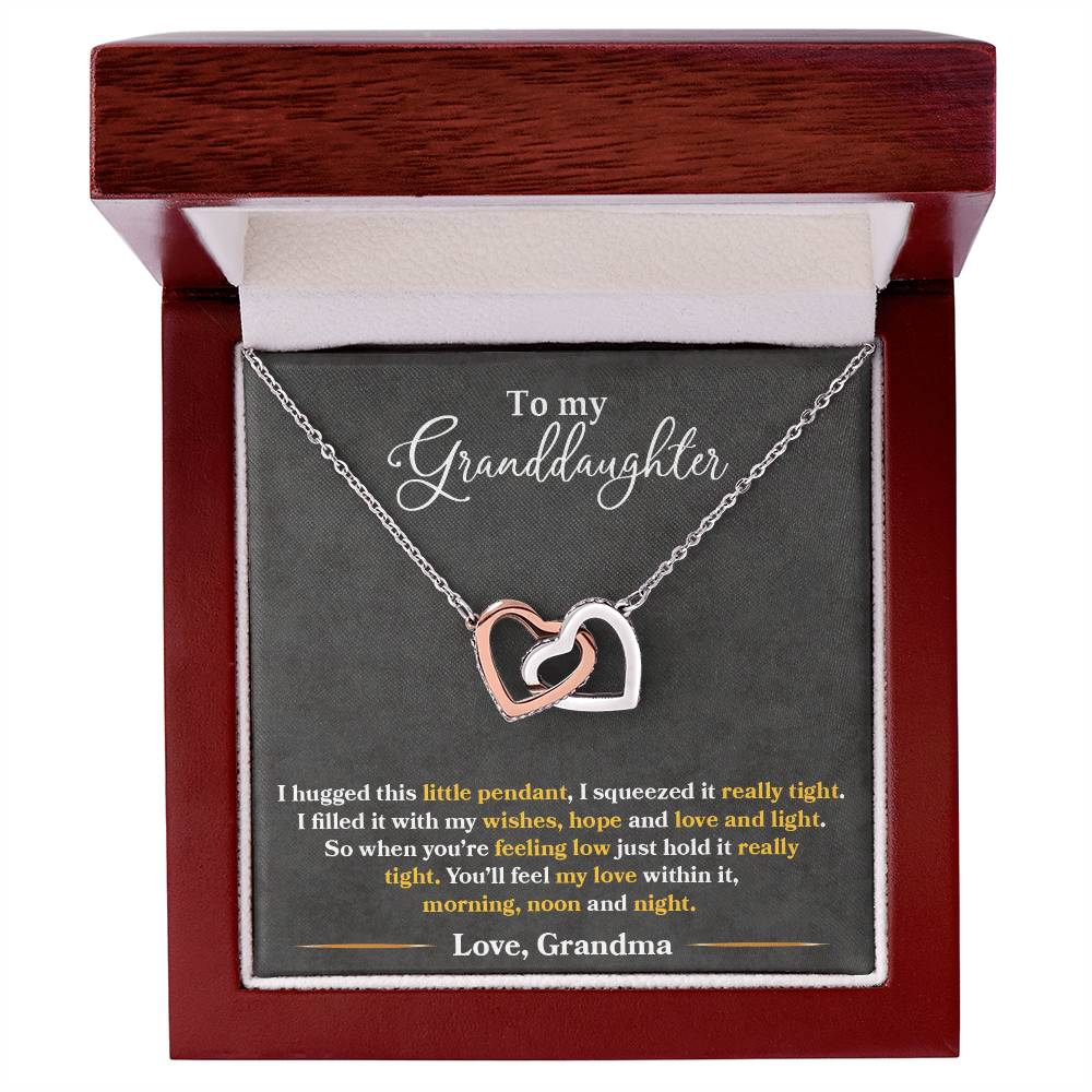 To My Granddaughter, You'll Feel My Love Within This