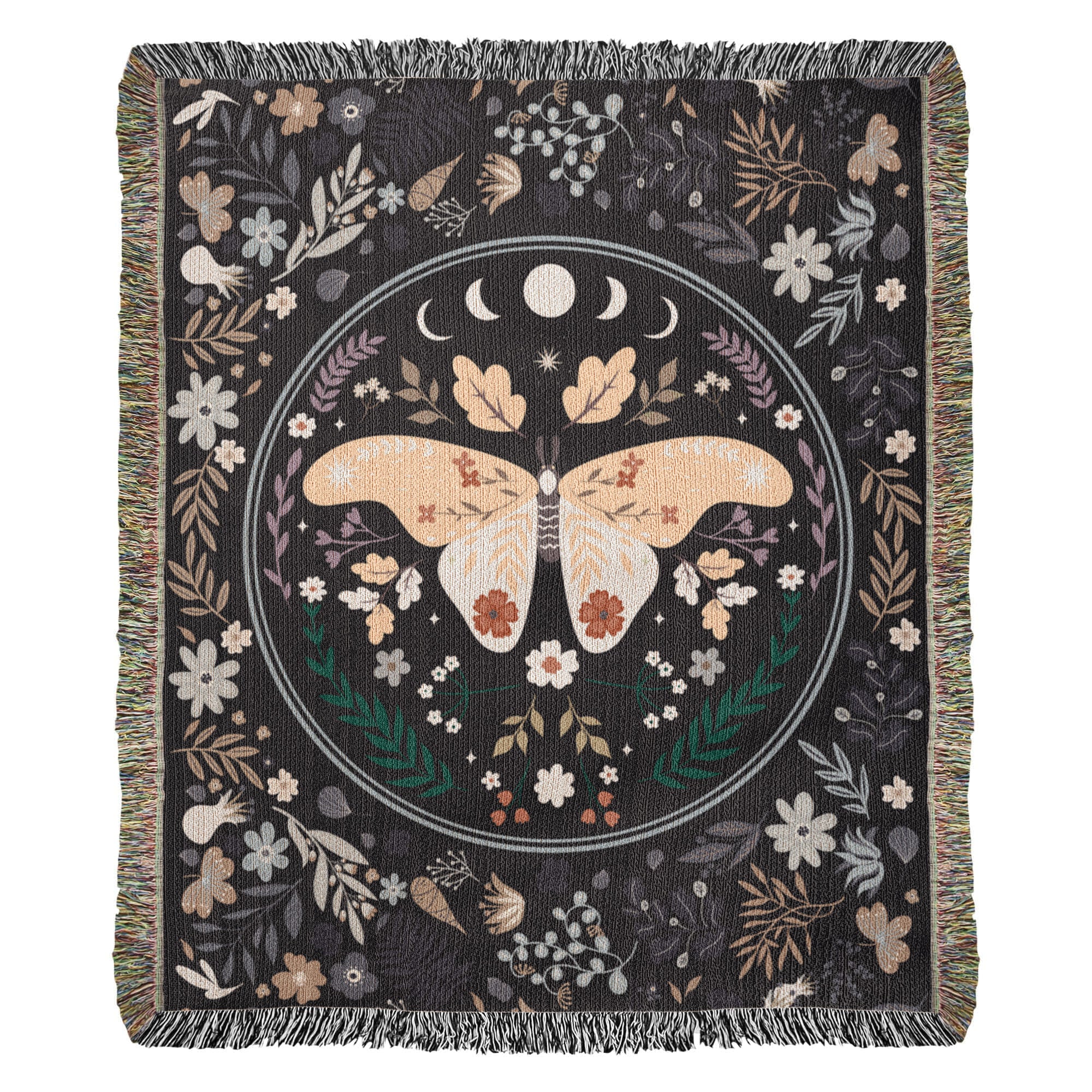 Bohemian Butterfly - Woven Blanket