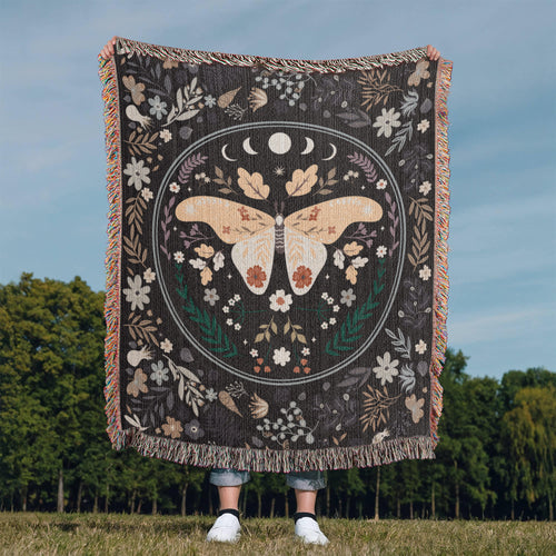 Bohemian Butterfly - Woven Blanket